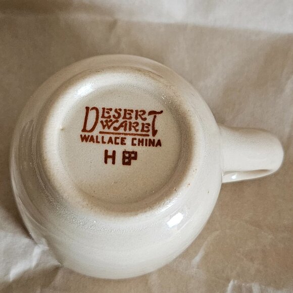 Very VIntage Wallace China Desert Ware Espresso Cup - Picture 2 of 15